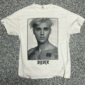 Justin Bieber Vintage Sorry Tour Shirt M Medium unisex tee band rare